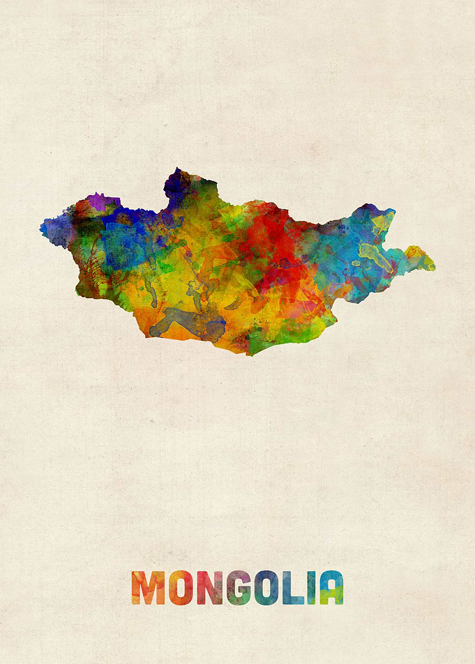 Mongolia Map