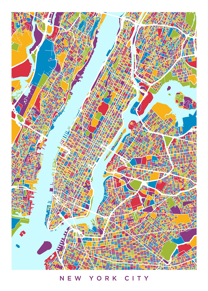 New York Map