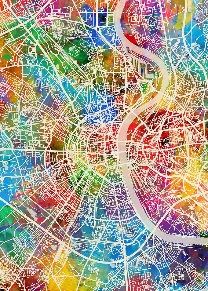 Cologne Germany Map