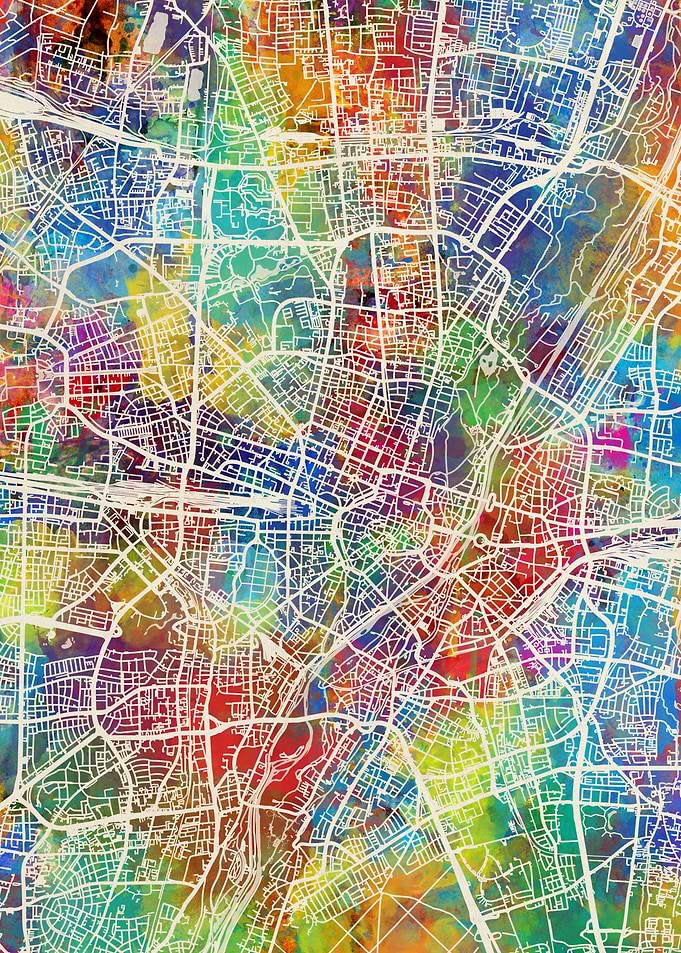 Munich Germany Map