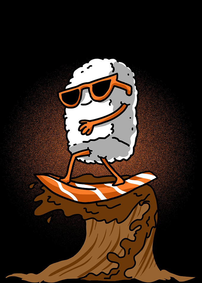 Sushi Surfing Surfer
