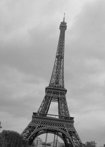 the Eiffel tower
