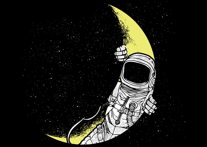 Astronaut Moon