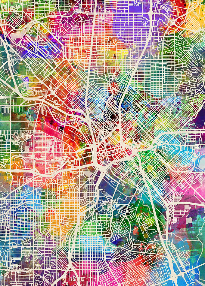 Dallas Texas Map