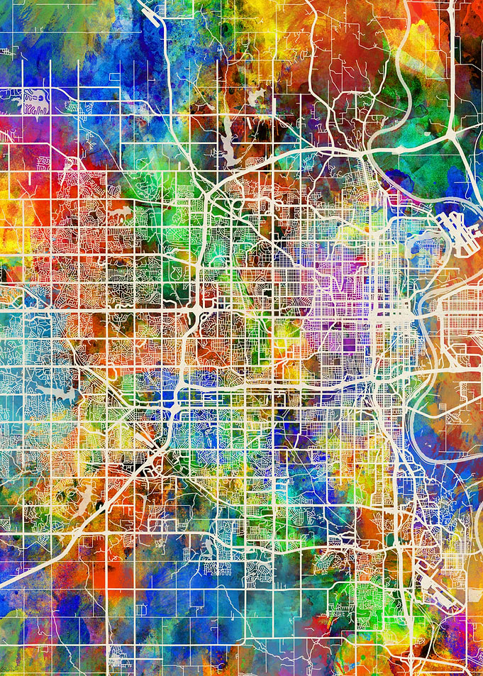 Omaha Nebraska Map