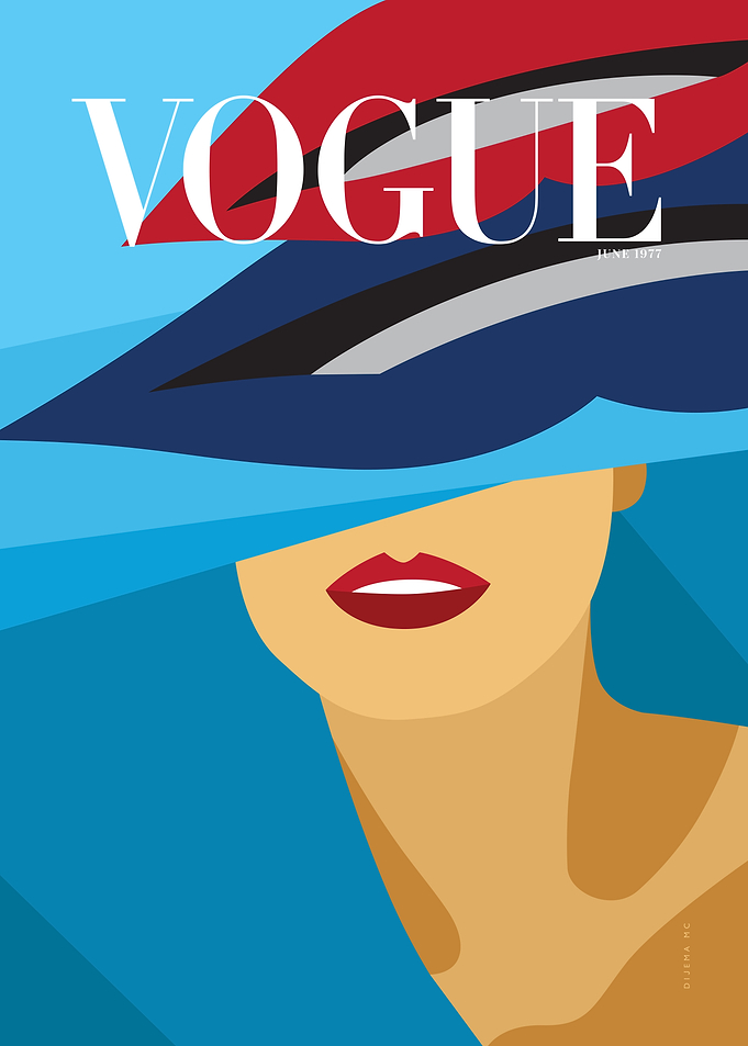 No010 VOGUE Cover JUN 1977