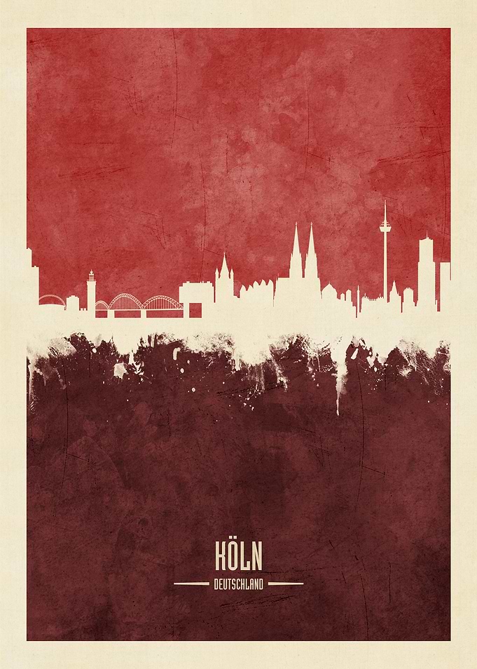 Cologne Germany Skyline