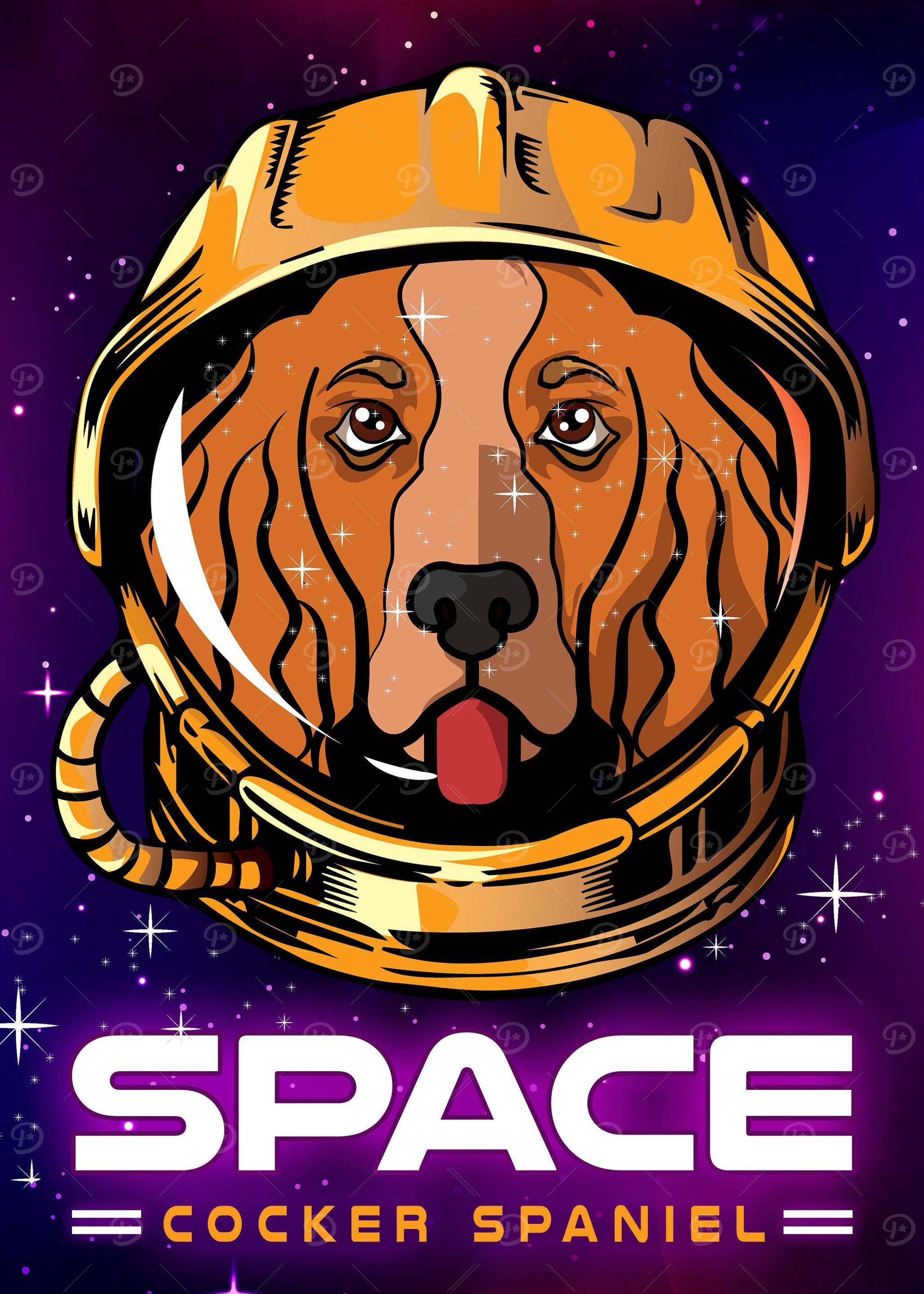 Space Cocker Spaniel