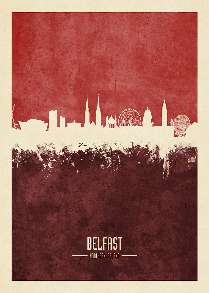 Belfast N Ireland Skyline