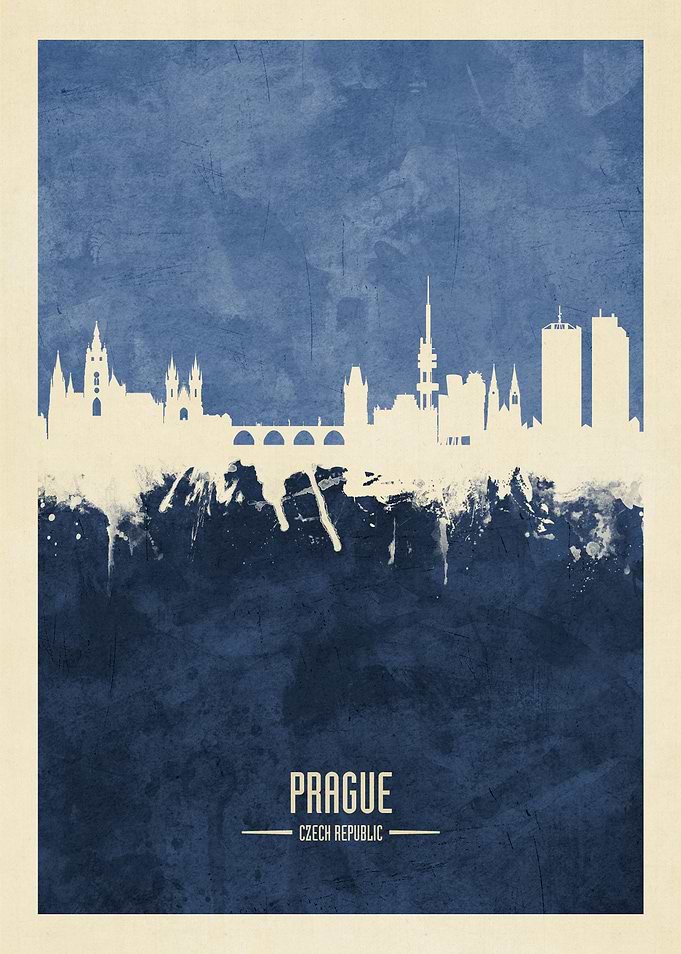 Prague Skyline