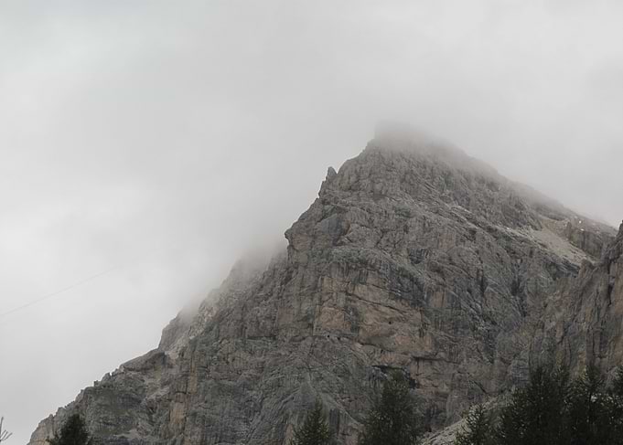 Giant in the mist