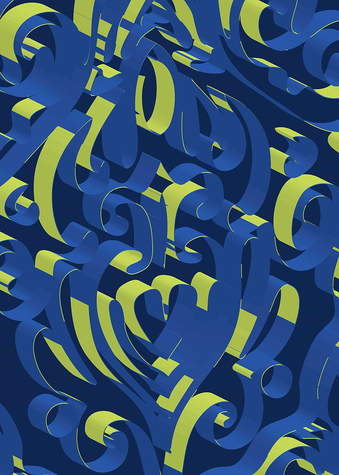 3D Ornamental Background