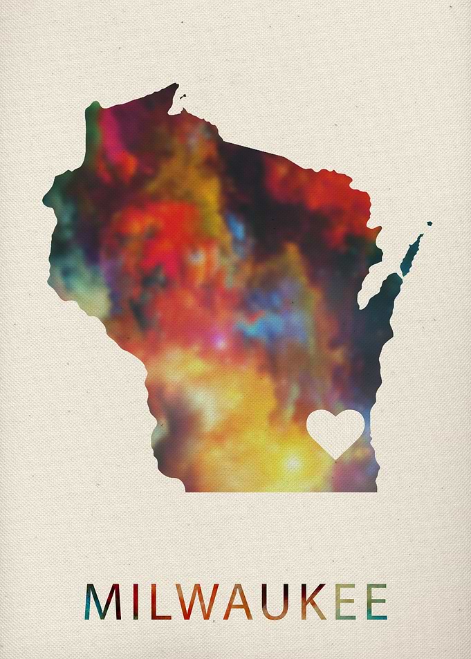Milwaukee Wisconsin Map