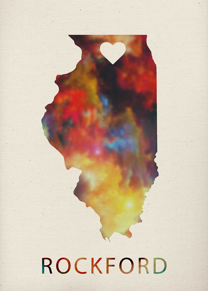 Rockford Illinois Map City