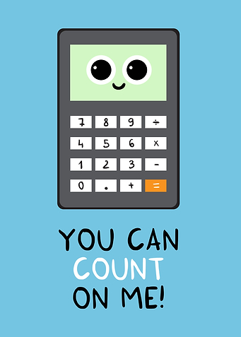 You can count on me