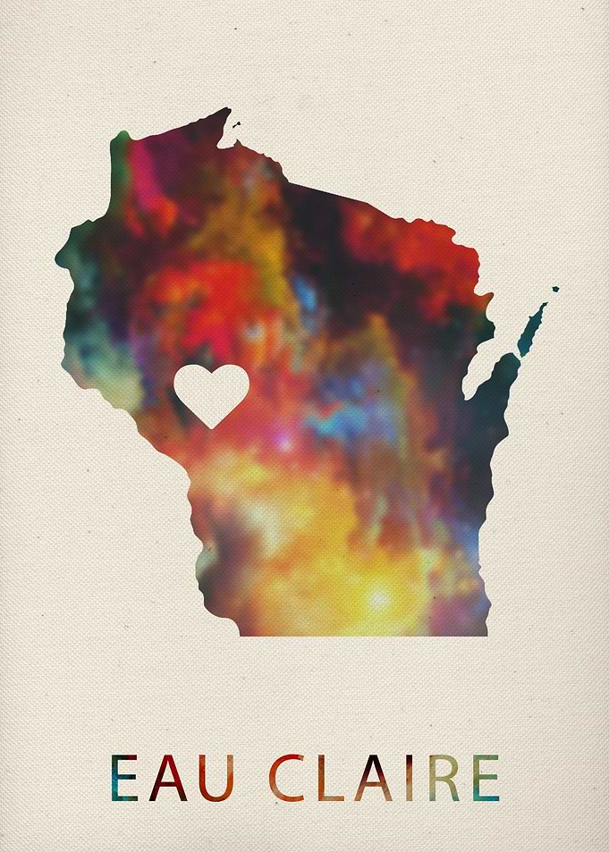 Eau Claire Wisconsin Map