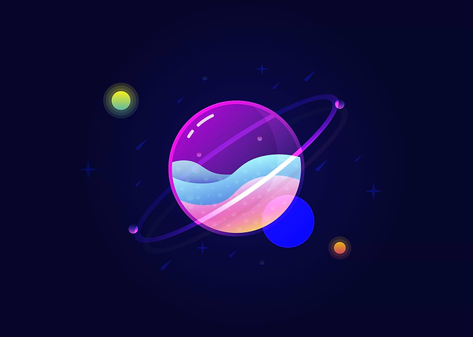Cute Solar System