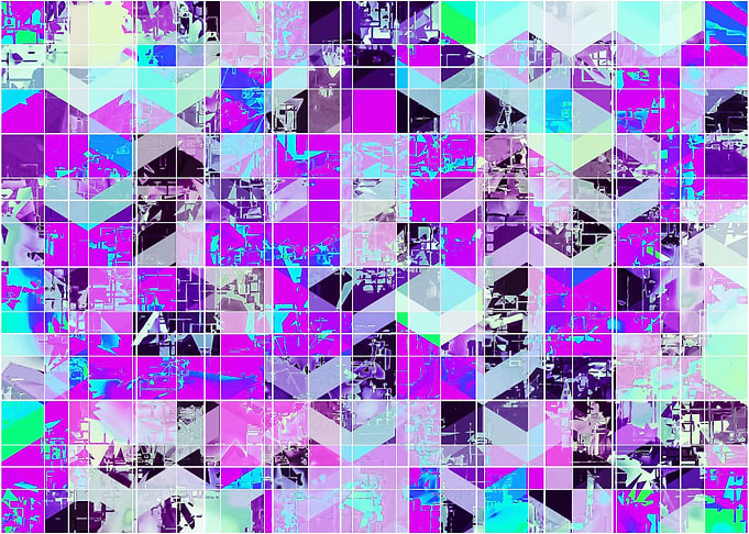 geometric square pattern