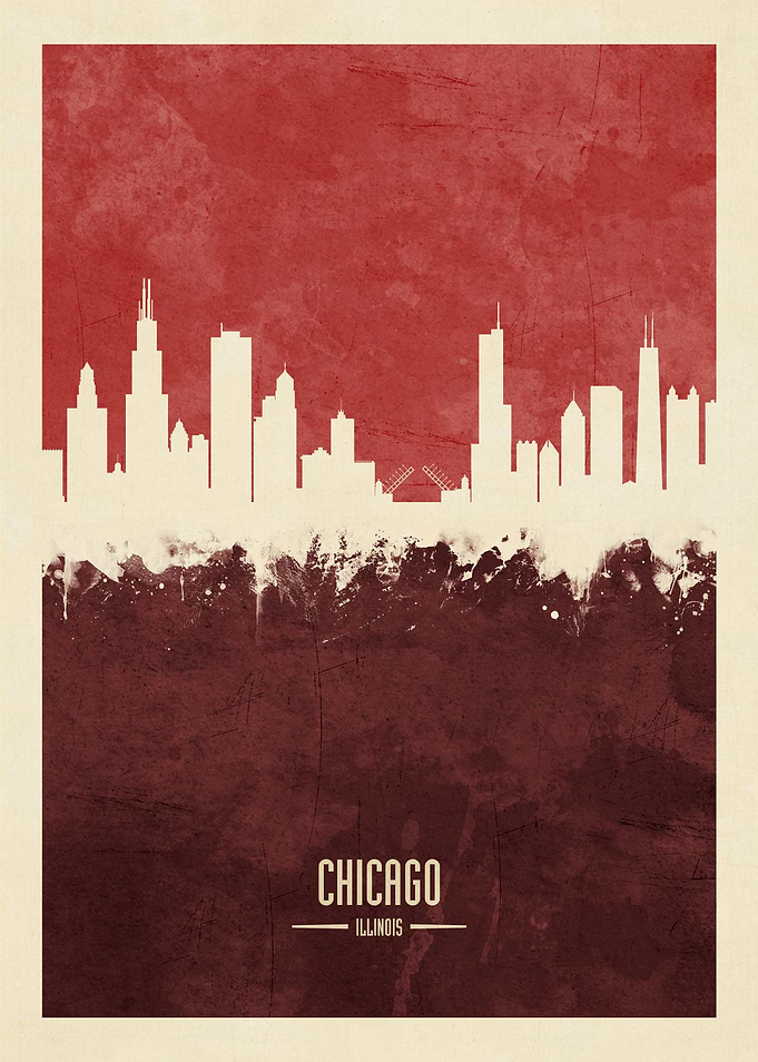 Chicago Illinois Skyline