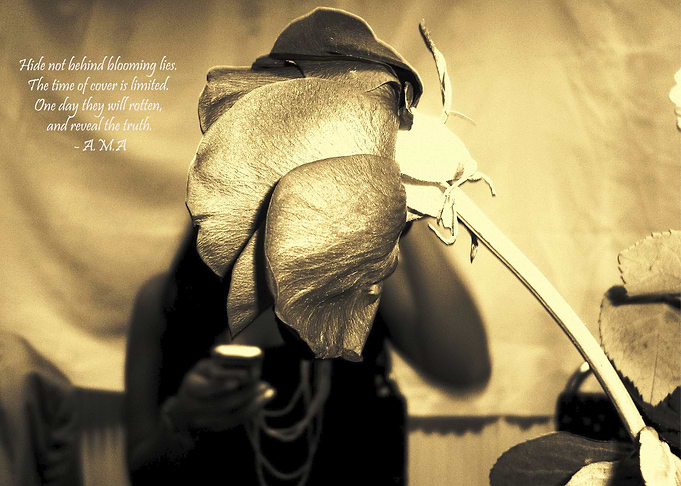 Blooming lies