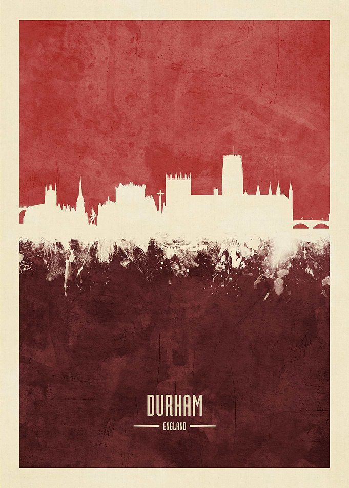 Durham England Skyline