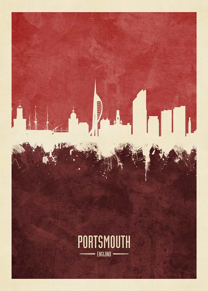 Portsmouth England Skyline