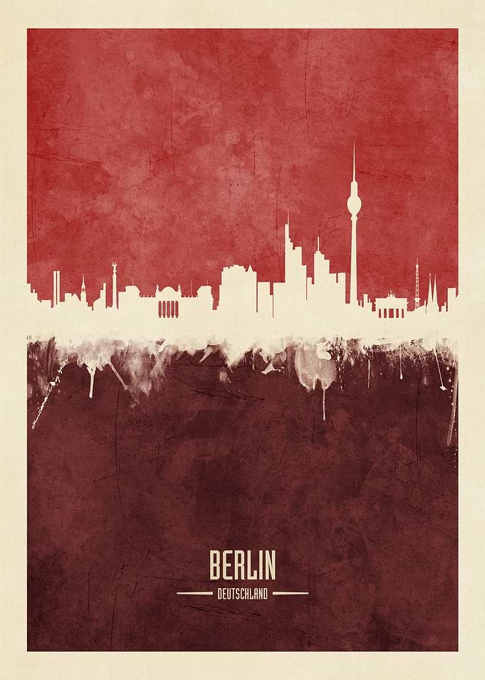 Berlin Germany Skyline
