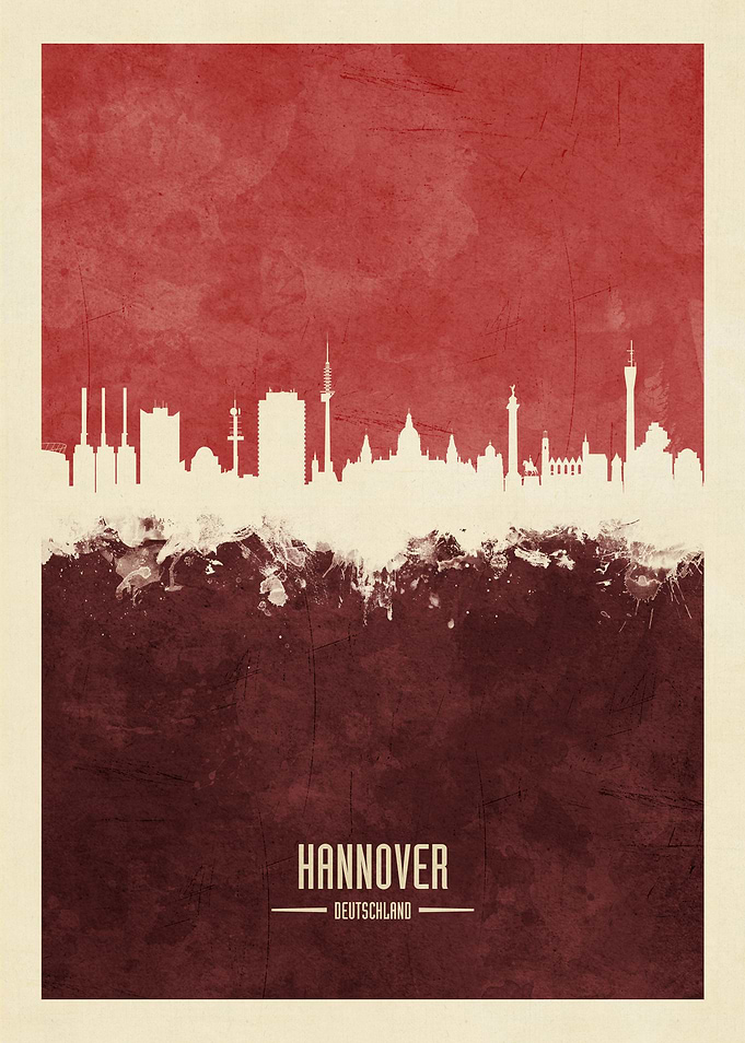 Hannover Germany Skyline