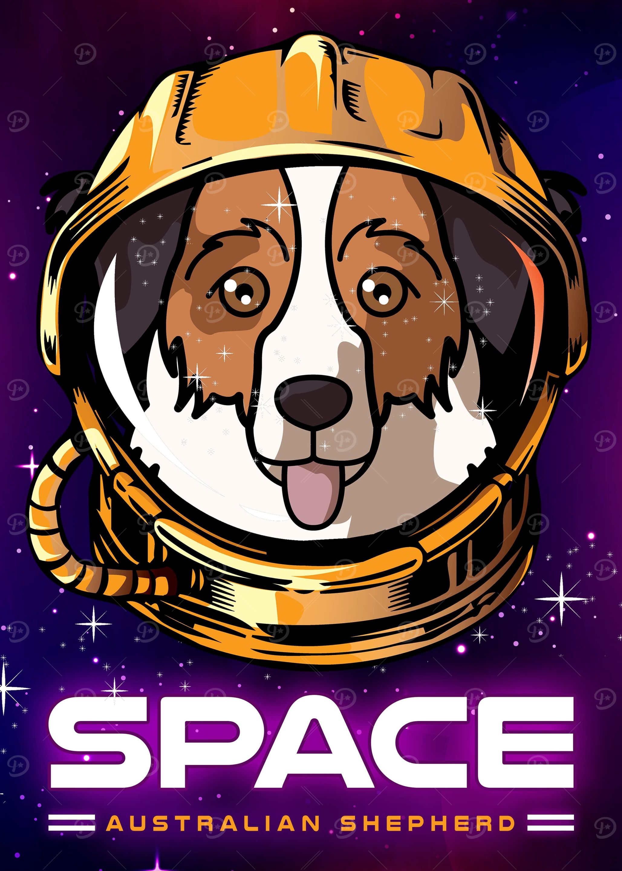 Space Australian Shepherd