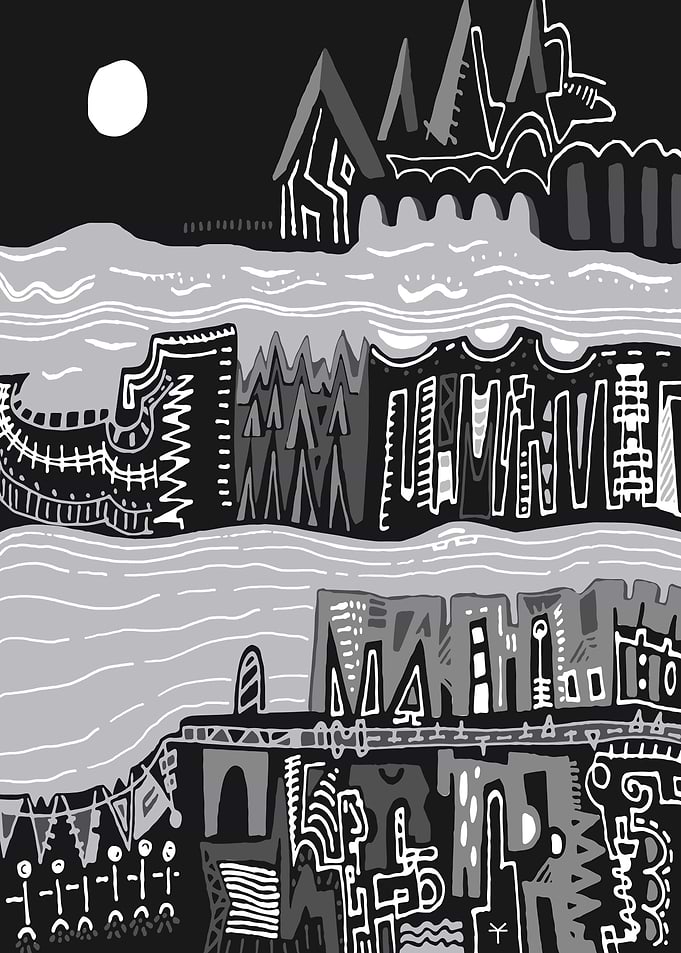 Two rivers city