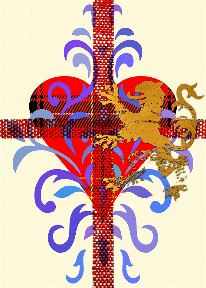Heraldic Lion Heart II