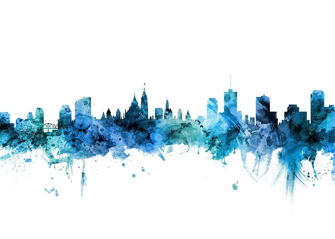 Ottawa Canada Skyline