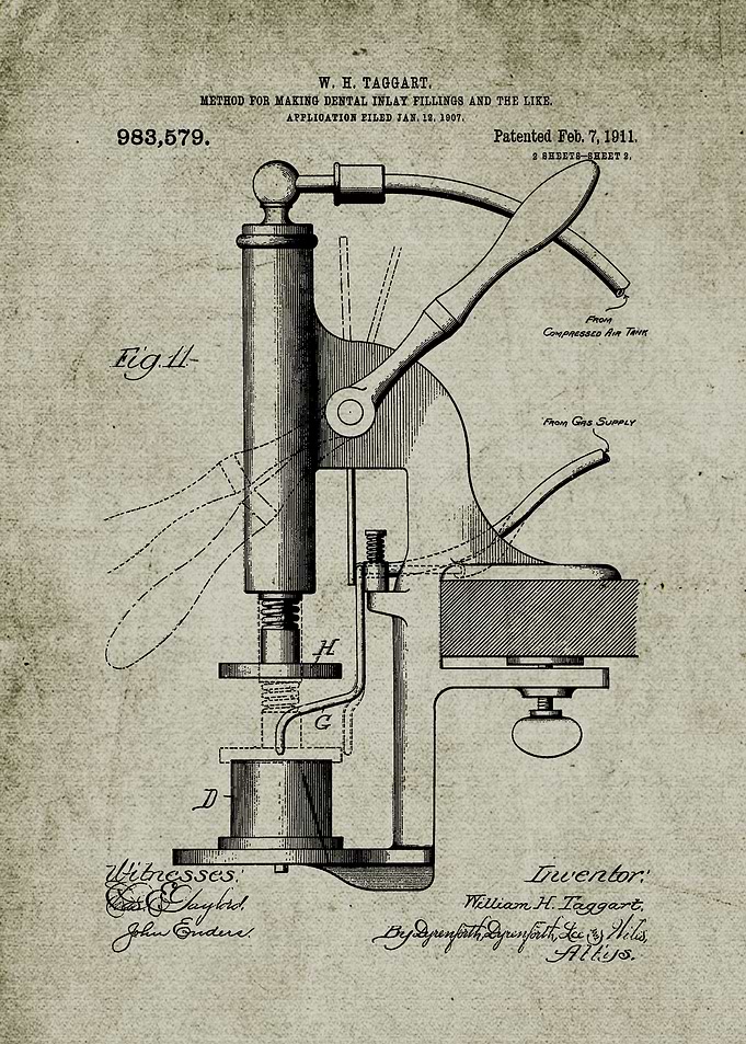 1907 Dental Inlay Fillings