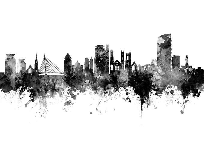 Swansea Wales Skyline