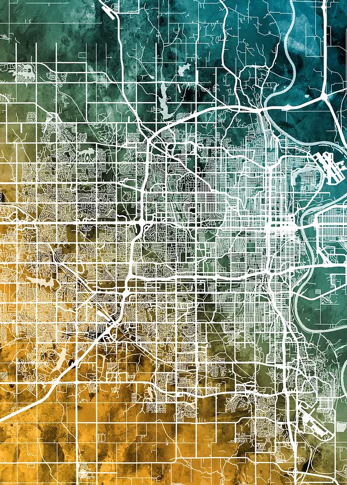 Omaha Nebraska Map