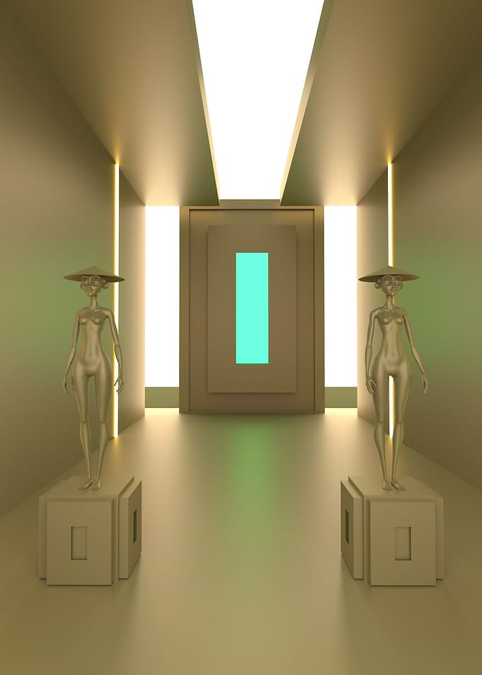 Gold Entrance
