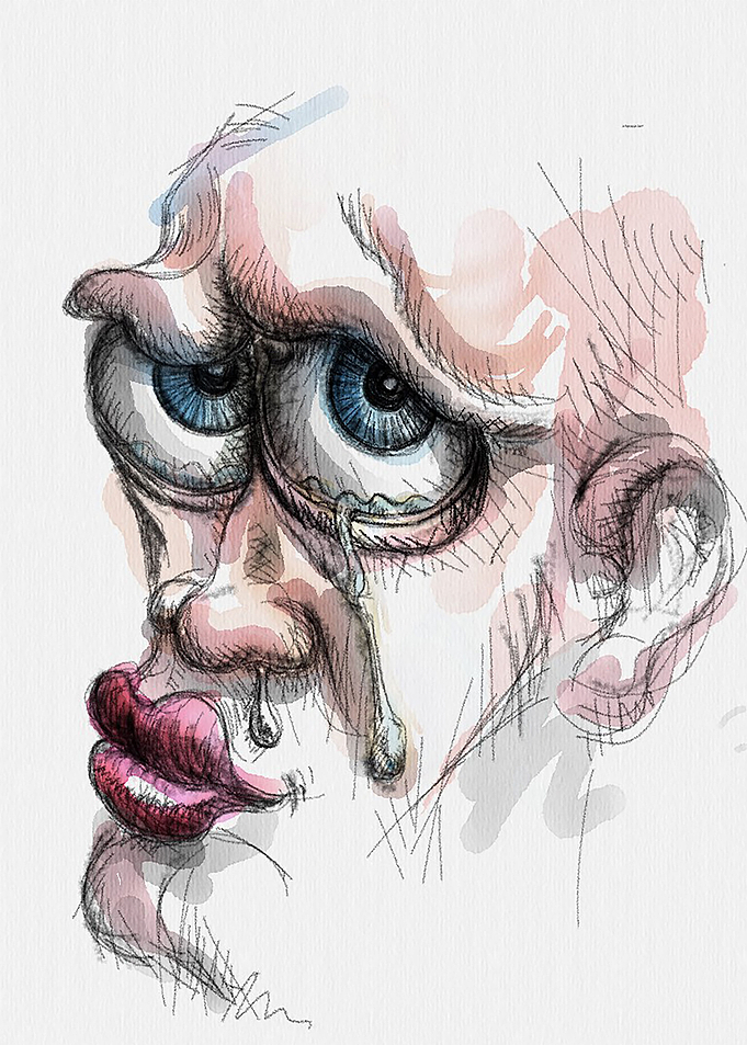 Sad man