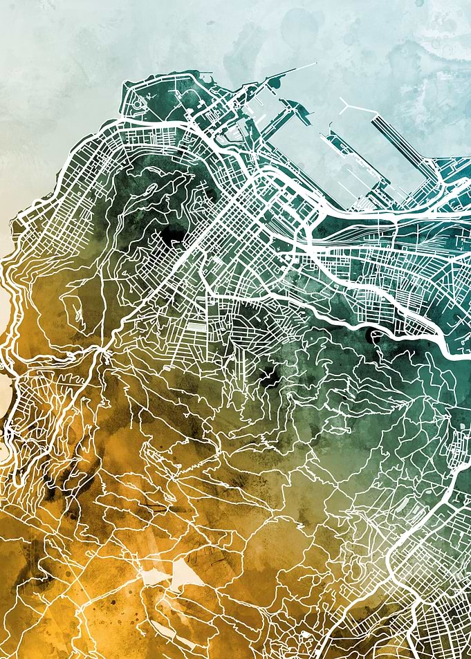 Cape Town South Africa Map