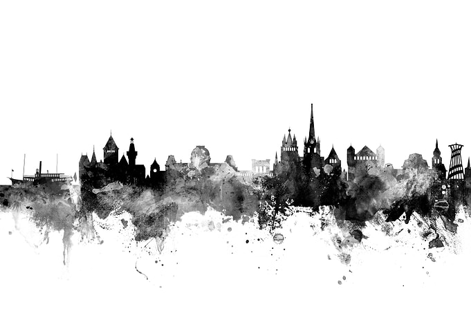 Lausanne Skyline