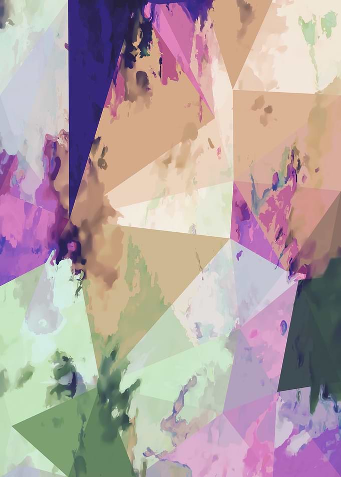geometric triangle pattern