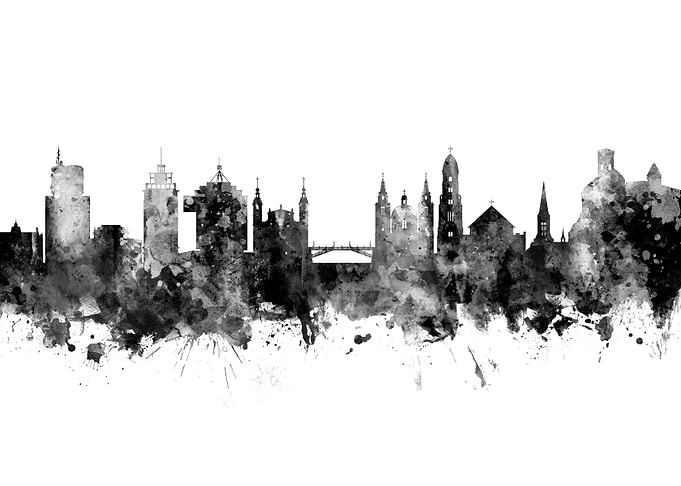 Ljubljana Solvenia Skyline