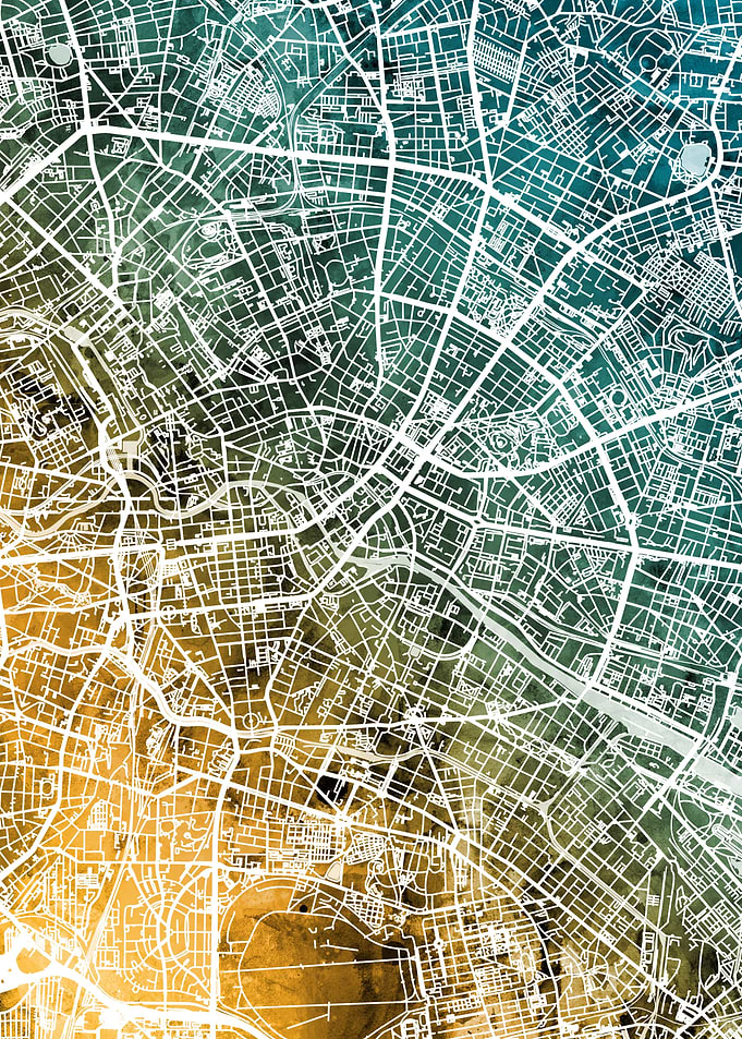 Berlin Germany Map