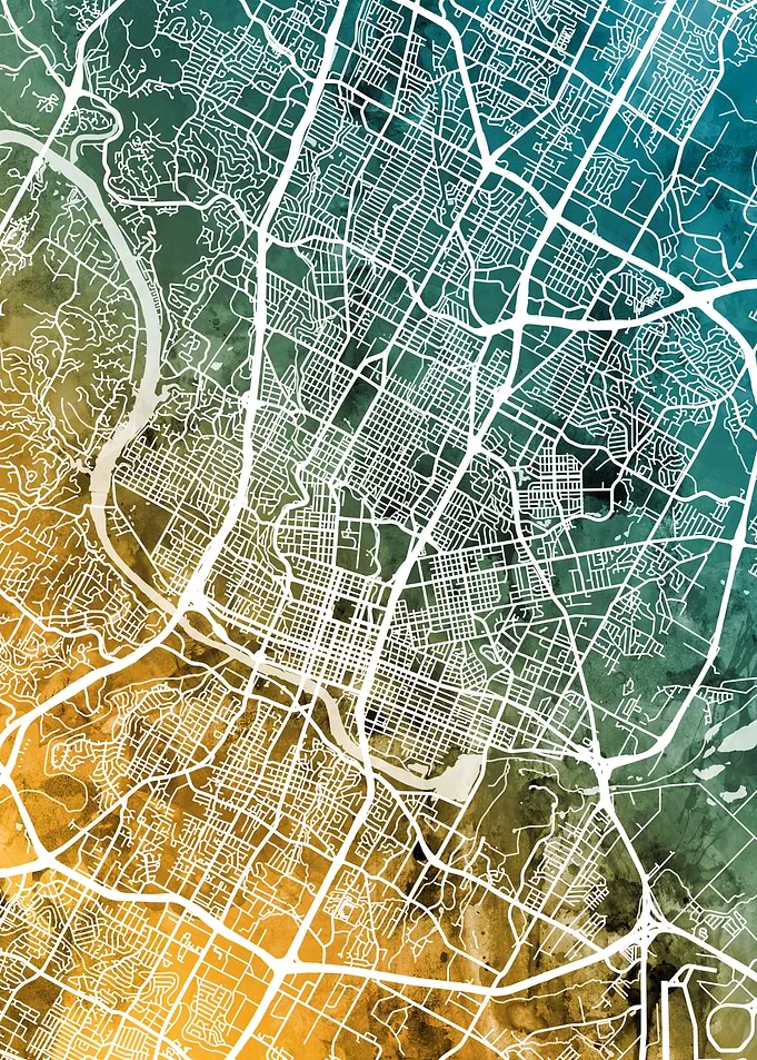 Austin Texas Map