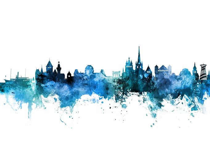 Lausanne Skyline