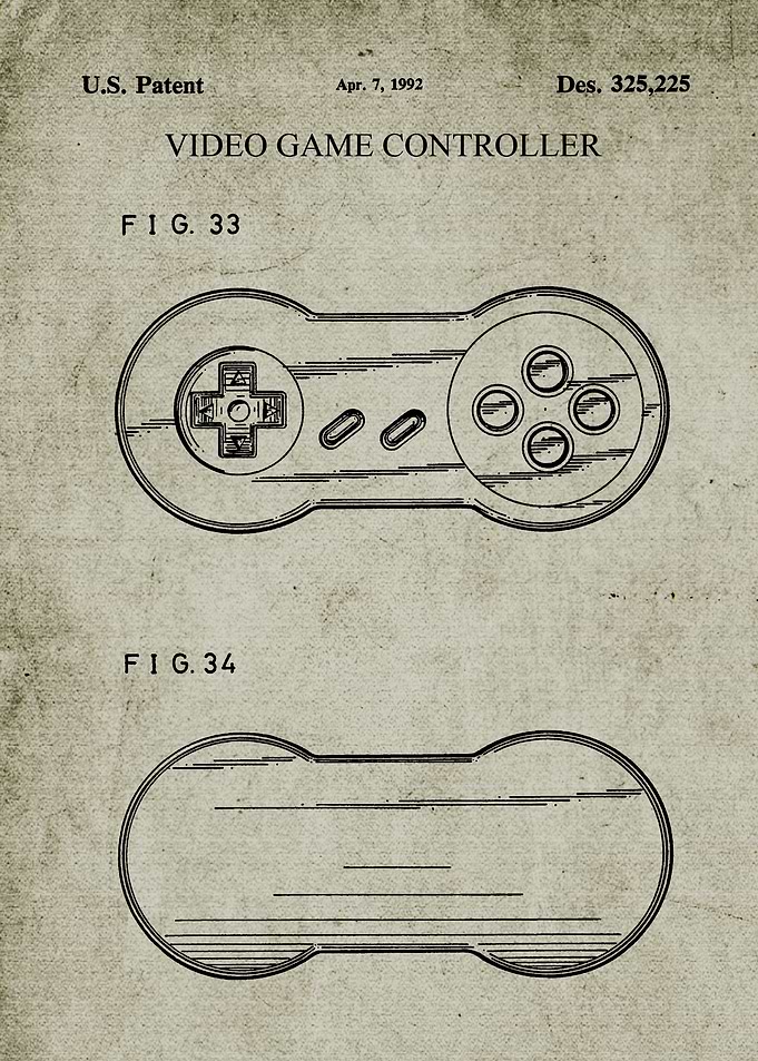 1992 Video Game Controller