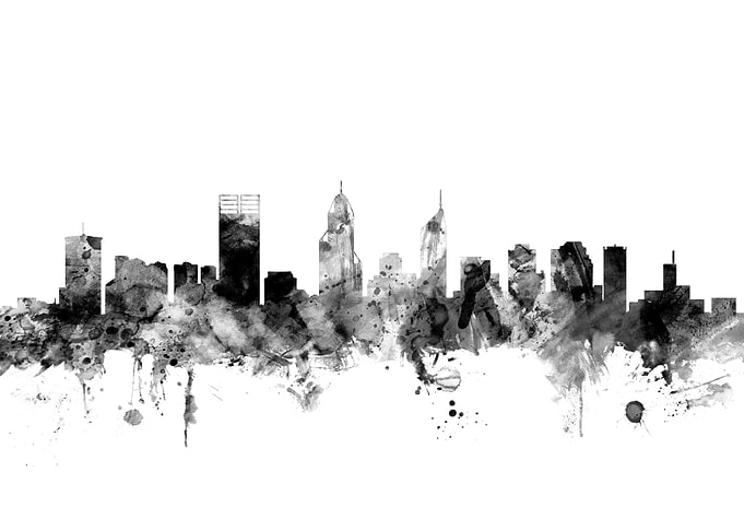 Perth Australia Skyline