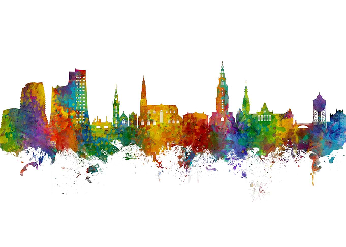 Groningen Skyline