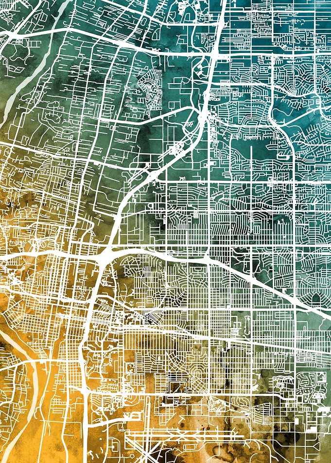 Albuquerque New Mexico Map