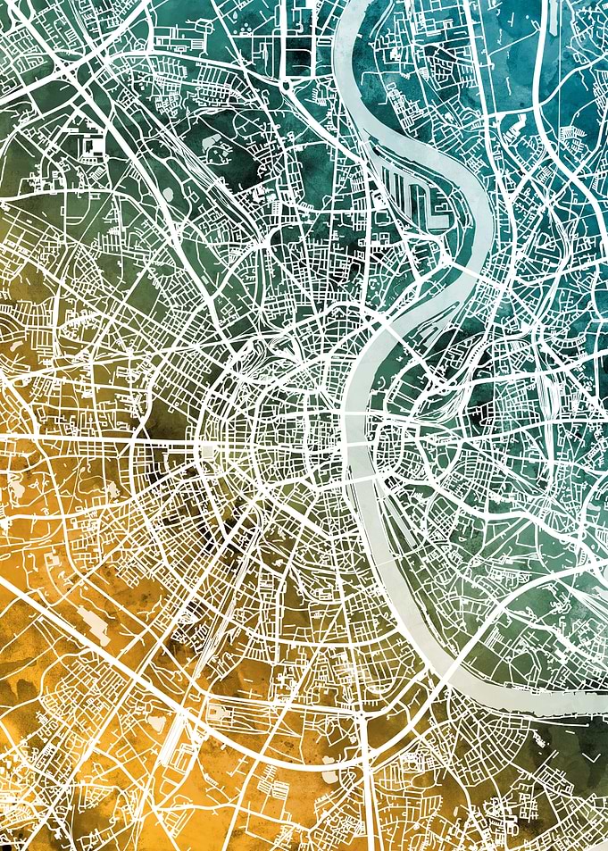 Cologne Germany Map