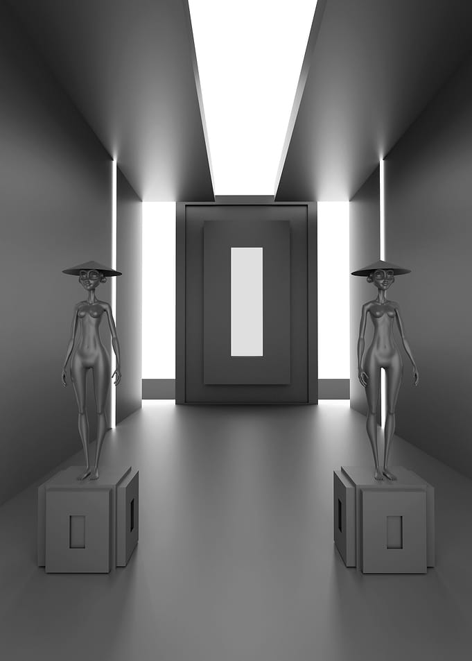 Gold entrance